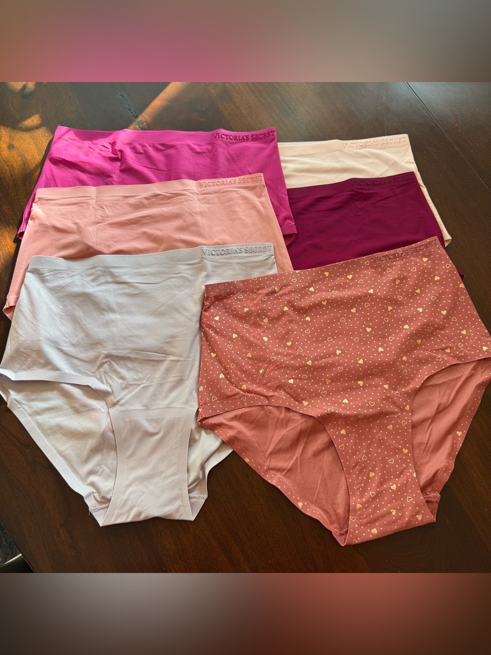 Lot of 6 Body By Victoria’s Secret Brief Panties XS